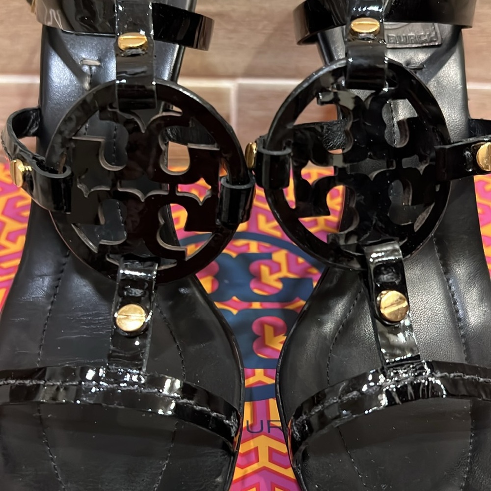 Tory Burch Heather Veg Calf Wood Heel